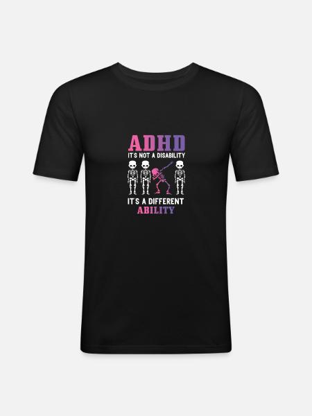 Another Skill Neurologist Gift - Men's Slim Fit T-Shirt - black