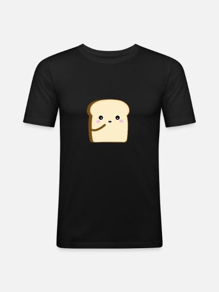 loaf - Men's Slim Fit T-Shirt - black