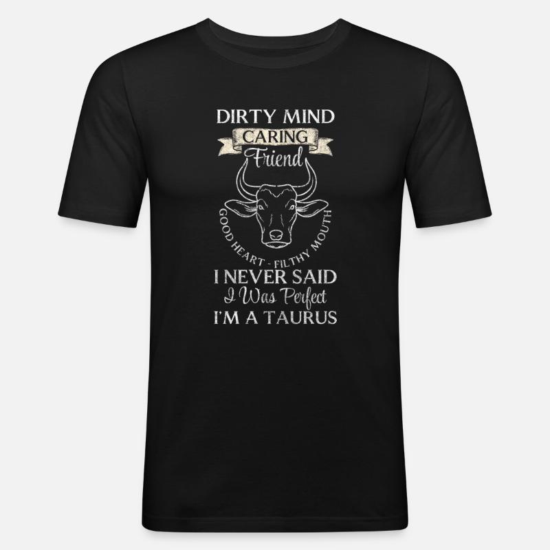 Sternzeichen Astrologie Mai Sternbild - Männer Slim Fit T-Shirt - Schwarz