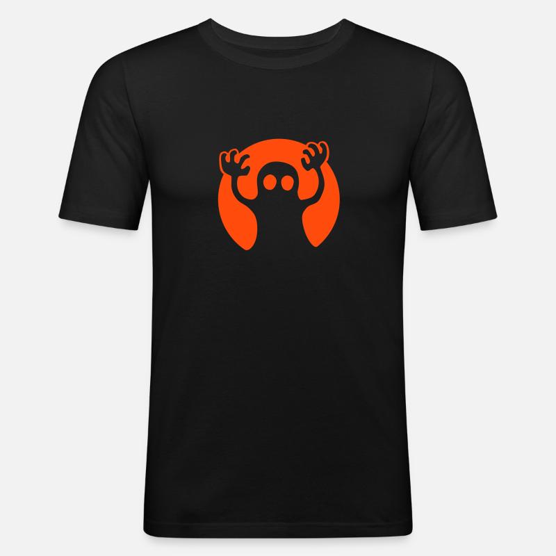 buh_092011_b_1c - Men's Slim Fit T-Shirt - black