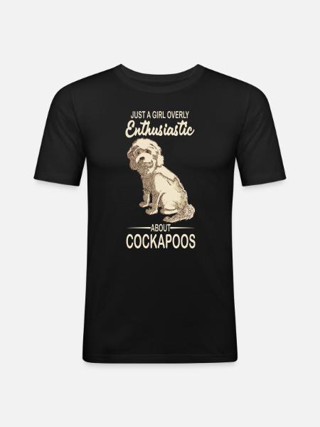 Cockapoo - Men's Slim Fit T-Shirt - black