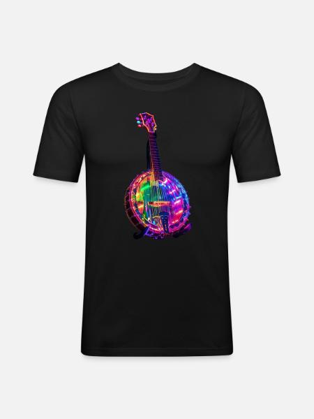 Banjo - Men's Slim Fit T-Shirt - black