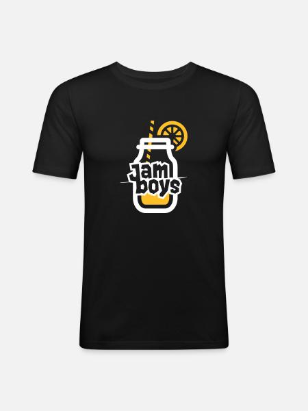 Jam Boy 2 - Men's Slim Fit T-Shirt - black