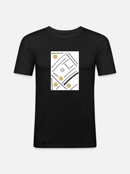 Sugar - Men's Slim Fit T-Shirt - black