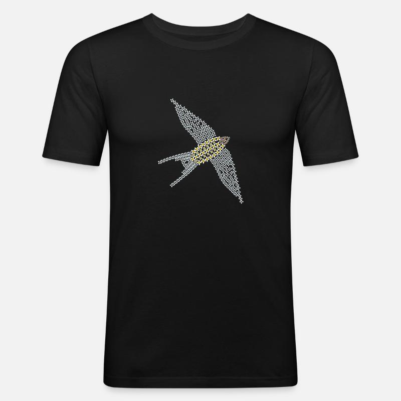 Schwalbe - Männer Slim Fit T-Shirt - Schwarz