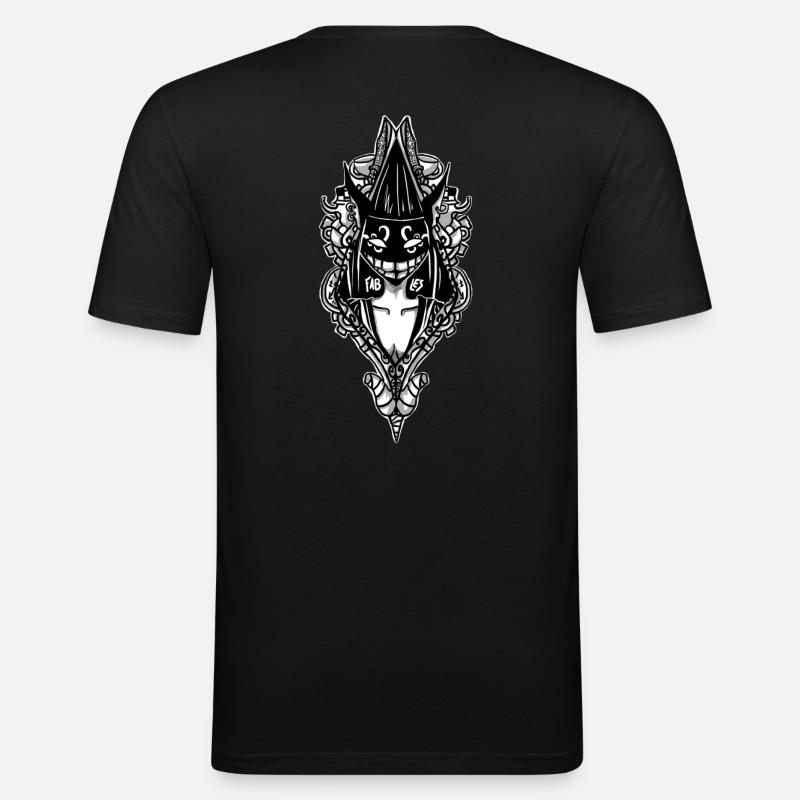 Alice - Männer Slim Fit T-Shirt - Schwarz