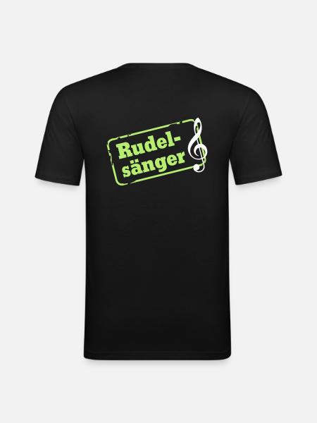 Rudel singer - Men's Slim Fit T-Shirt - black