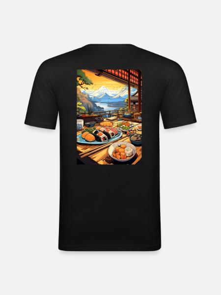 Suhsi Forever - Men's Slim Fit T-Shirt - black
