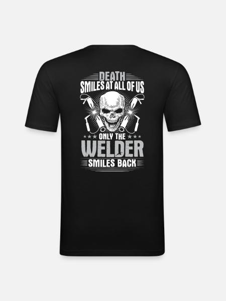 Welder Welding Welding Welder Gift - Men's Slim Fit T-Shirt - black