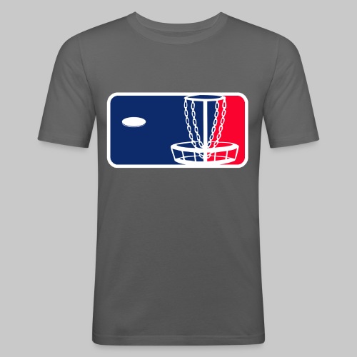 Major League Frisbeegolf - Miesten tyköistuva t-paita