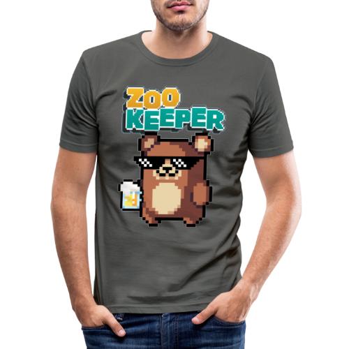 ZooKeeper Nightlife 2 - Men's Slim Fit T-Shirt