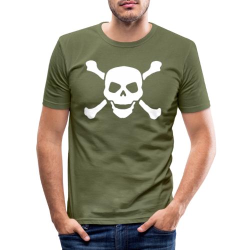 piratenflagge - Männer Slim Fit T-Shirt