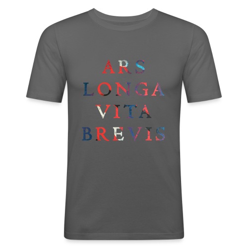 Ars Longa Vita Brevis 20.1 - Männer Slim Fit T-Shirt