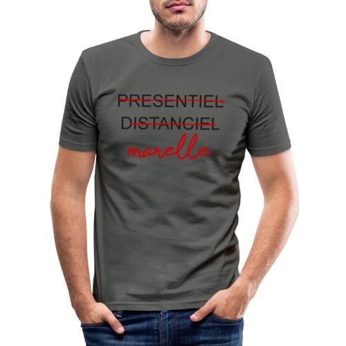 DISTANCIEL MARELLE BIG - T-shirt près du corps Homme