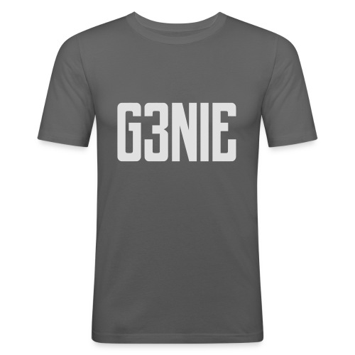 G3NIE bear - Mannen slim fit T-shirt
