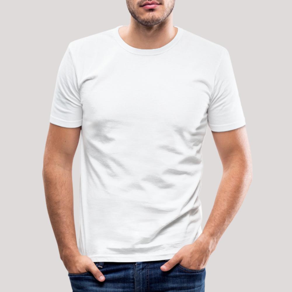 Ynglist Rune Weiß - Männer Slim Fit T-Shirt weiß