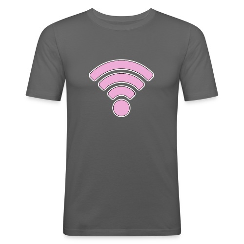 wifi t-shirt - Slim Fit T-shirt herr