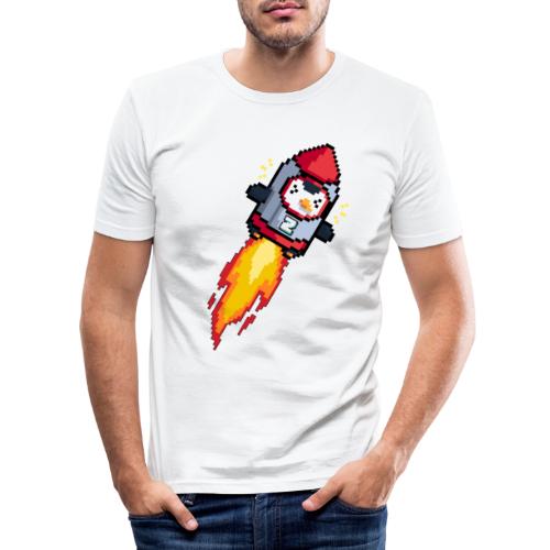 ZooKeeper Moon Blastoff - Men's Slim Fit T-Shirt