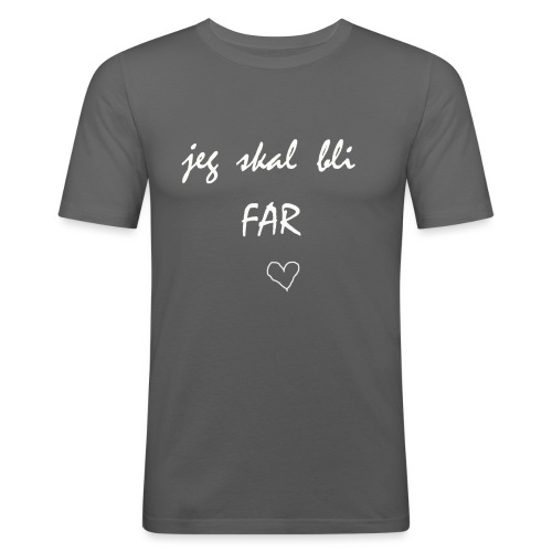 Far Collection - Slim Fit T-skjorte for menn