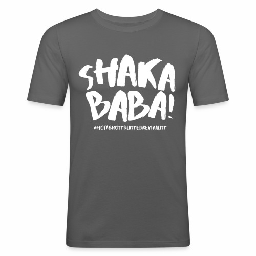 shaka - Miesten tyköistuva t-paita