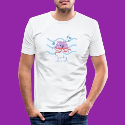 Stupid Jellyfish - Men's Slim Fit T-Shirt