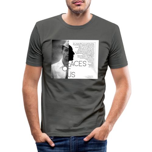 Faces of Us - Ralph - Männer Slim Fit T-Shirt
