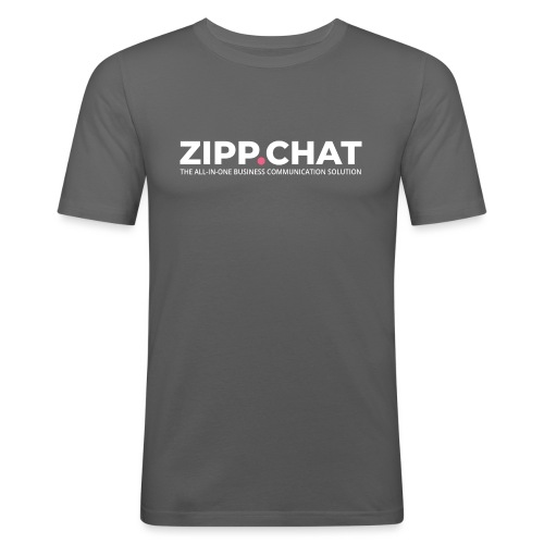Zipp.Chat - Men's Slim Fit T-Shirt