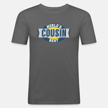 World's Best Cousin - Slim Fit T-shirt for men