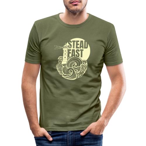 Steadfast - yellow - Men's Slim Fit T-Shirt