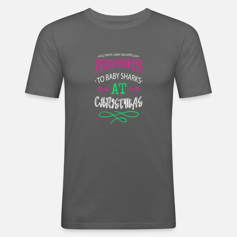 Dinosaurs Computer Bodybuilder Dinosaur Tshirt - Men's Slim Fit T-Shirt - graphite grey