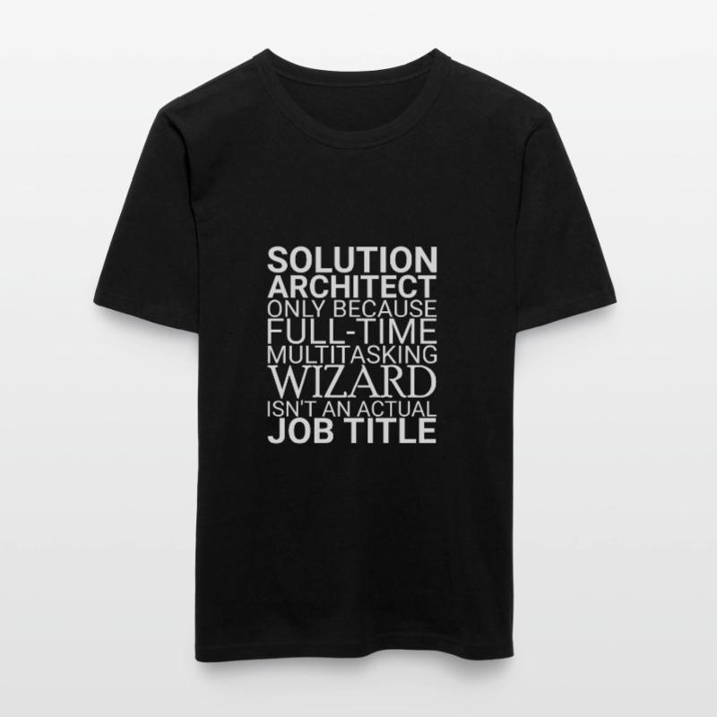Solution Architect Wizard | Solution Architecture Männer Slim Fit T-Shirt