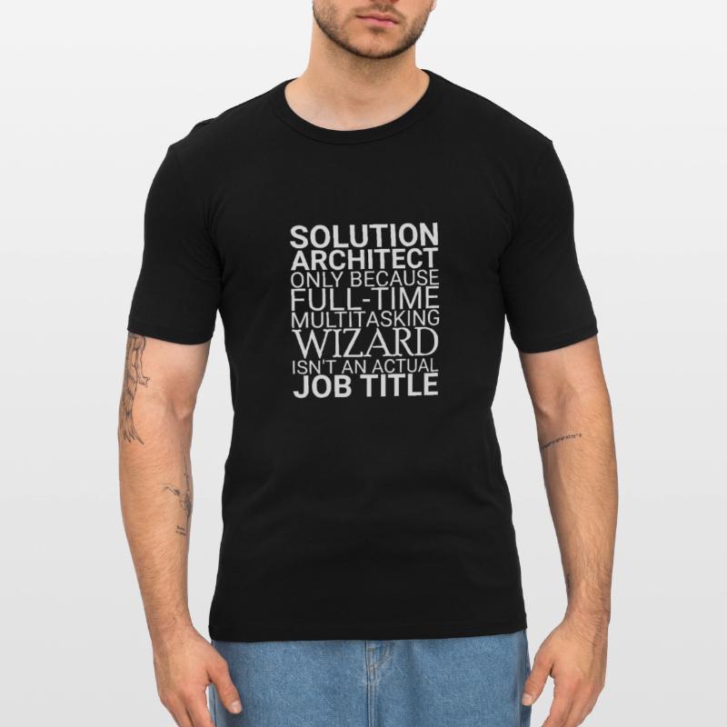 Assistant Architecte de solutions | Solution Architecture T-shirt près du corps Homme