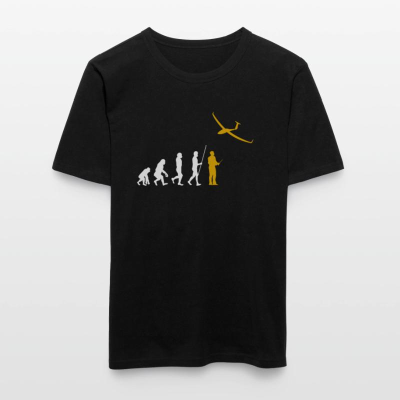 Evolution RC Planeur commandé à distance Modéliser T-shirt près du corps Homme
