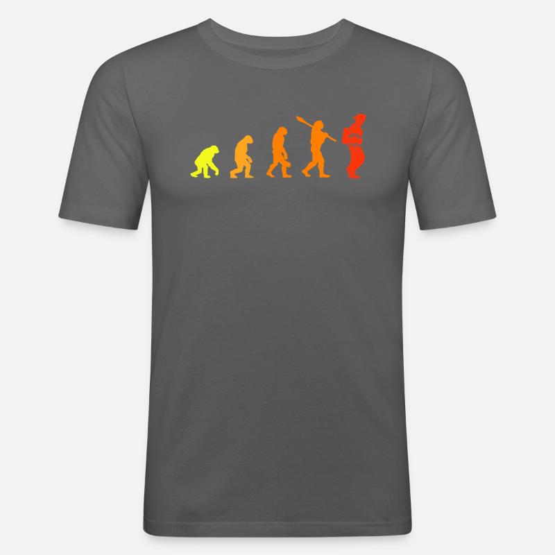 Firefighters Evolution - Firefighter Firefighter - Men's Slim Fit T-Shirt - graphite grey