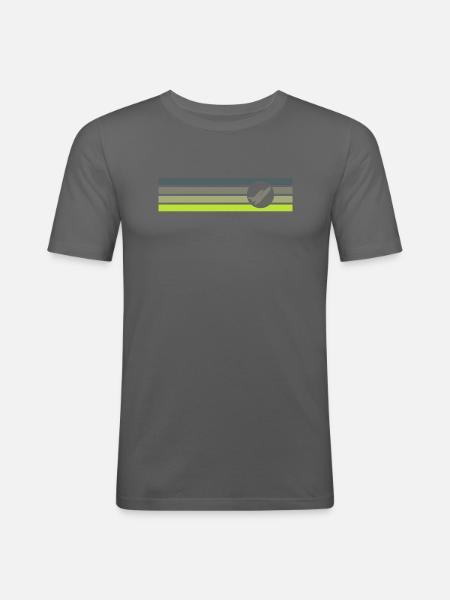 Aerospace Engineering Flugzeug Aerospace - Männer Slim Fit T-Shirt - Graphite