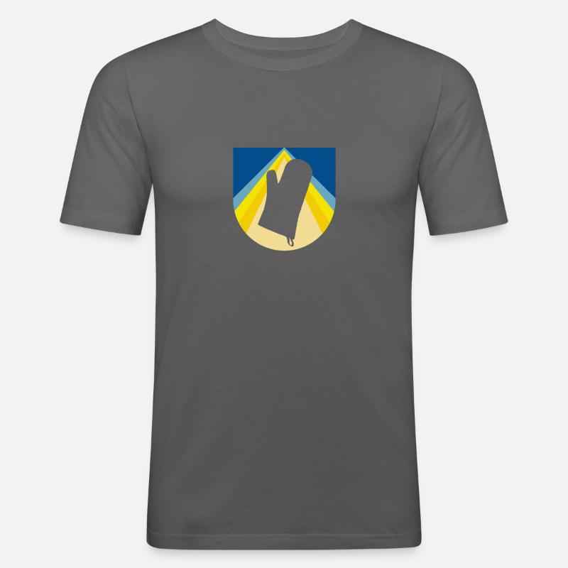 Baking Baking Bakery - Men's Slim Fit T-Shirt - graphite grey