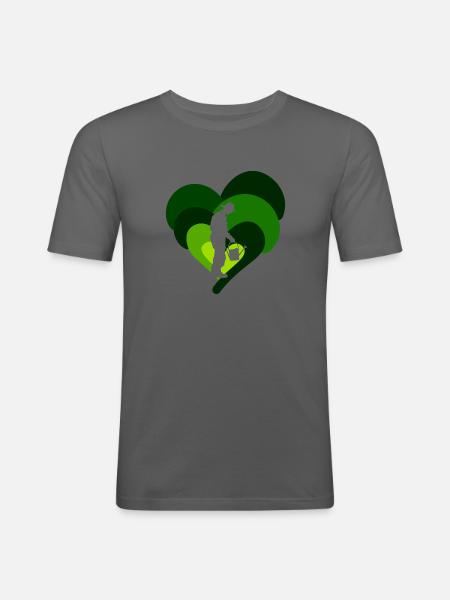 Gartenarbeit Gartenbau Garten - Männer Slim Fit T-Shirt - Graphite