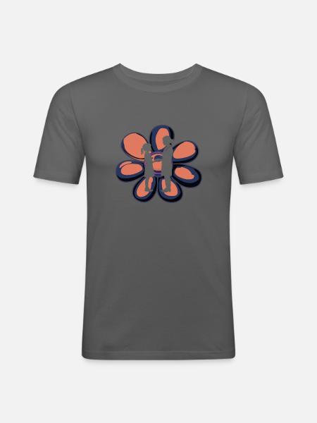 Kinderarzt Diagnose Impfung - Männer Slim Fit T-Shirt - Graphite