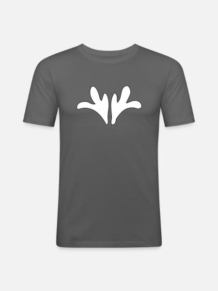 Ornament – Vectorgraphic - Men's Slim Fit T-Shirt - graphite grey
