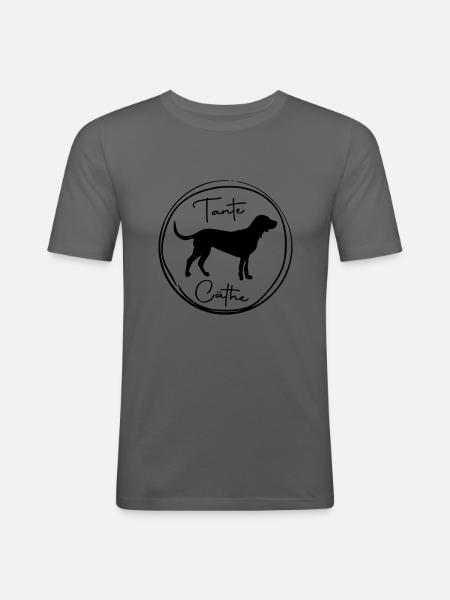 Form 84 - Männer Slim Fit T-Shirt - Graphite