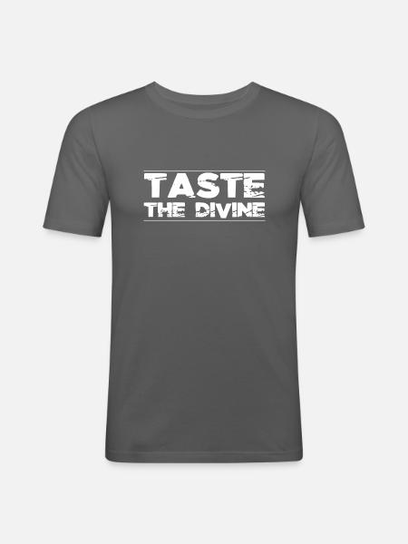 Flavor Profile Culinary Pleasure - Men's Slim Fit T-Shirt - graphite grey