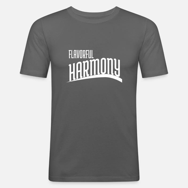 shared unity culinary exploration - Men's Slim Fit T-Shirt - graphite grey