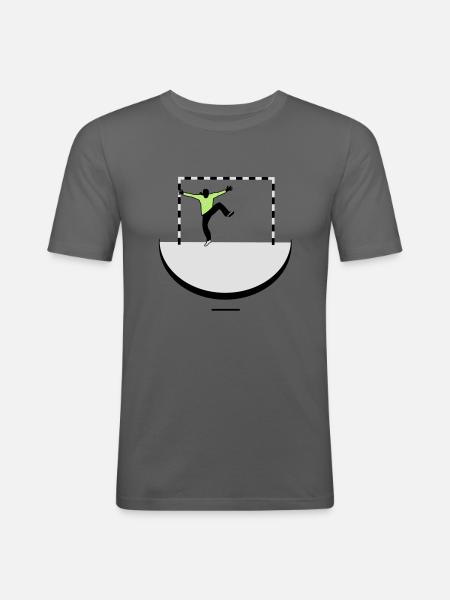 Torfrau - Männer Slim Fit T-Shirt - Graphite
