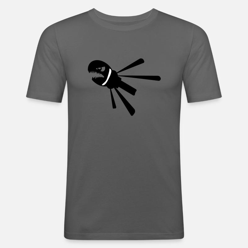 Haidüse - Männer Slim Fit T-Shirt - Graphite