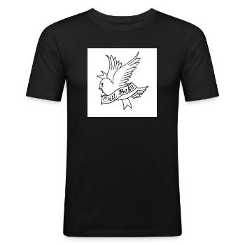 Cry Baby - Männer Slim Fit T-Shirt - Schwarz - Vorne - Nik (191cm)
