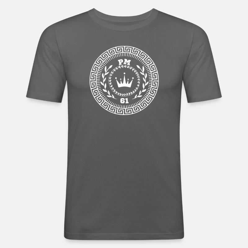 PM 61 - Männer Slim Fit T-Shirt - Graphite