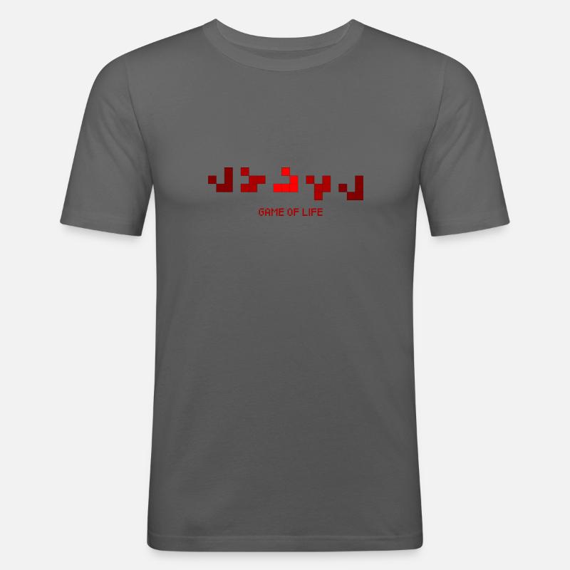 glider - Männer Slim Fit T-Shirt - Graphite