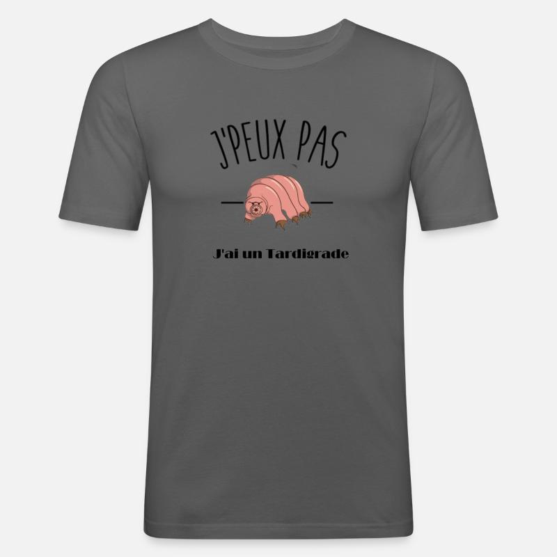 Tardigrade - Männer Slim Fit T-Shirt - Graphite
