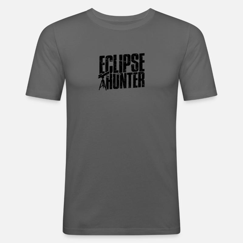 Eclipse Hunter - Eclipse - Männer Slim Fit T-Shirt - Graphite