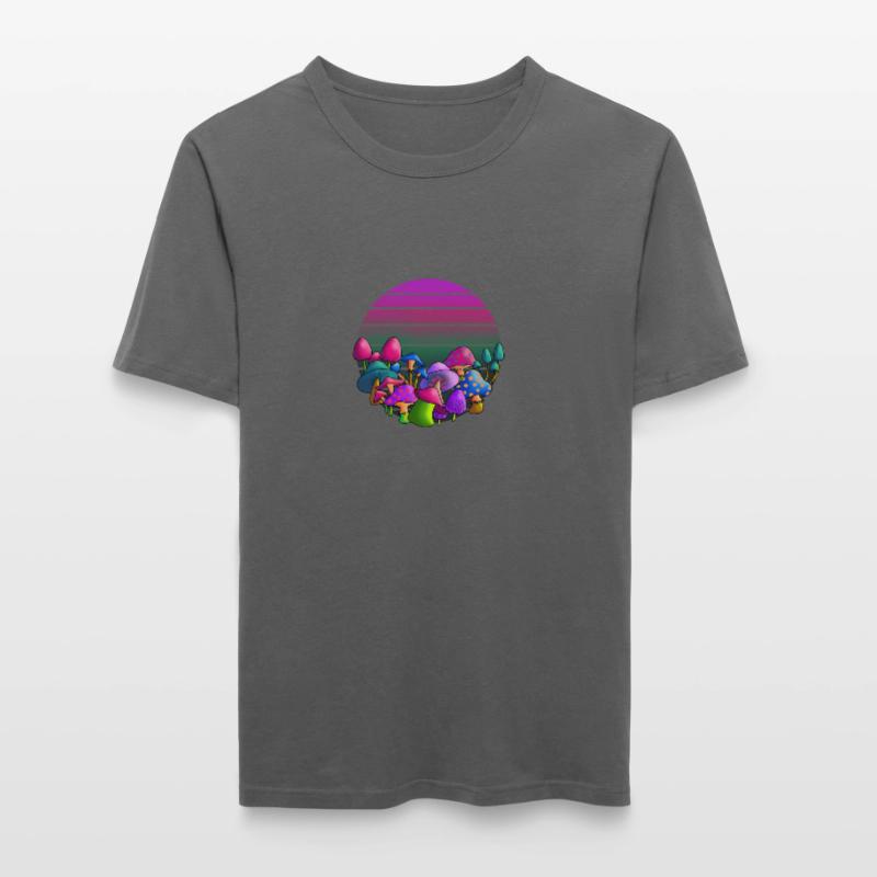 Champignon Champignon Accepté Défi Cache-cache T-shirt près du corps Homme